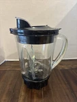 Hamilton Beach Wave Action 40OZ 5 Cup Glass Blender Pitcher Lid Replacement Jar. Fixed Price $22.95.