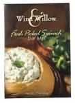 Wind & Willow Fresh Picked Spinach Dip Mix Appetizer Snack .77 Oz. Fixed Price $15.65.