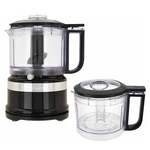 New Black Kitchenaid 3.5-CUP 2-SPEED Food Chopper Processor W/ Extra Bowl. Fixed Price $149.97.