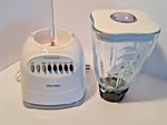 Open Box Osterizer 10 Speed Blender & Food Processor Combination Model 6636. Fixed Price $37.50.