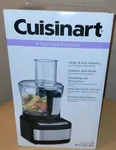 Cuisinart CFP-8BK 8-CUP Food Processor Stainless/black 120V 350W New Box. Fixed Price $85.00.