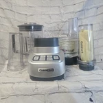 Cuisinart Velocity Ultra Trio 1 Hp Blender Food Processor With Travel Cups. Fixed Price $100.00.
