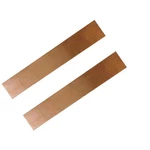 Copper Anode Sheets - 2 Pcs, Ideal For Jewelry And Science Projects. Fixed Price $13.99.