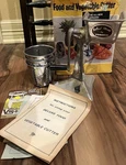 Salad-maid By Foodco Vintage Metal Grinder With 3 Blades Box. Fixed Price $34.00.