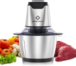 Food Chopper, Cup Processor Mini Electric, 1.2L 250W Meat Grinder With 4. Fixed Price $98.99.