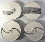 Set Of Oster Kitchen Center Food Processor Discs 937-81, -82, -84, -85 Parts. Fixed Price $14.36.