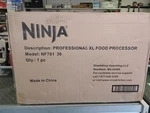 Ninja Professional 12-CUP Xl Food Processor Platinum Silver New. Fixed Price $170.00.