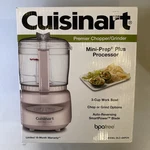Cuisinart Mini Prep Plus Premier Food Processor Chopper Grinder Rose Gold Pink. Fixed Price $24.99.
