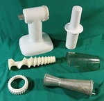 Vtg Oster Kitchen Center Power Puree 'n Ricer Accessory Food Processor 960-08A. Fixed Price $49.99.