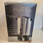 Continental Platinum Coffee Urn Large Percolator CP43699 30 Cups. Fixed Price $39.99.