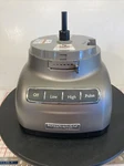 Kitchenaid 13-CUP Food Processor Gray Base Only KFP1333ACSO Tested Works Great!. Fixed Price $26.24.