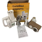 Presto Professional Saladshooter Electric Slicer Shredder 02970 W Box Manual. Fixed Price $25.47.