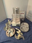 Clean Working Cuisinart Custom 11 DLC-8E Food Processor Accys. Fixed Price $80.00.