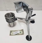 Cuisine Matic Hand Chopper Food Processor - With 4 Blades Suctions Cups Work. Fixed Price $45.30.