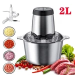 Electric Food Processor, 300W Meat Grinder, 2 Speed, 4 Blade Chopper. Fixed Price $39.99.