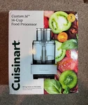 Cuisinart Custom 14-CUP Food Processor, Brushed Stainless, DFP-14BCNY, Brand New. Fixed Price $194.99.