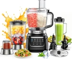 Versatile 10-IN-1 Blender & Food Processor For Smoothies, Chopping More. Fixed Price $249.99.