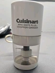Cuisinart Mini-mate Plus Chopper Grinder Model MM-2M Tested Works. Fixed Price $24.00.