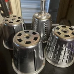 Hand Crank Food Processor Replacement Blades Cones Set Of 4 Saladmaster. Fixed Price $20.00.