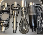 Kitchenaid KHB2561 5-SPEED Immersion Hand Blender Attachments & Case Fast Ship. Fixed Price $69.95.