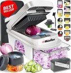 Pro-series 12-BLADE Mandoline Slicer Food Chopper Spiralizer Dicer Grater Us. Fixed Price $49.00.