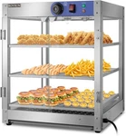3-TIER Food Warmer Countertop,commercial For Pizza Display Case. Fixed Price $218.79.