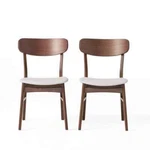 Christopher Knight Home Armless Dining Chair Set Of 2 Mid-century Light Beige. Fixed Price $149.44.