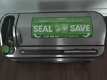 Foodsaver 2-IN-1 Vacuum Sealer Sealing System Stainless Steel Model V4980. Fixed Price $125.00.
