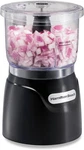 Hamilton Beach Electric Vegetable Chopper & Mini Food Processor, 3-CUP, 350 Watt. Fixed Price $35.87.