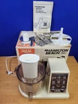 Hamilton Beach Speed Food Processor Almond Model 702AL. Fixed Price $27.97.