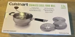 Cuisinart Food Mill Stainless Steel 2.3 Qt Cutting Discs Brand New. Fixed Price $44.99.