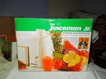 The Juiceman Jr Original Automatic Extractor White JM1AC Nib. Fixed Price $109.95.