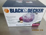 Black & Decker Handy Chopper Plus Mini Food HC3000 New Box. Fixed Price $39.85.