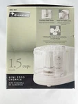 Food Chopper Mini Everstar 1.5 Cup Model 694-107 White Very Nice. Fixed Price $15.13.