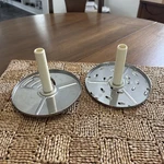 Cuisinart DLC-5TX Food Processor Discs : DLC-108TX Shred And DLC-103TX 3MM Slice. Fixed Price $18.99.