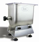 Lem 50 Lb Meat Mixer Hand Crank Motorized W/ Electric Grinder. Fixed Price $538.33.