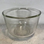 Vtg Oster Regency Kitchen Center Clear Glass Mixing Bowl 6.5" Small No Chips. Fixed Price $18.95.