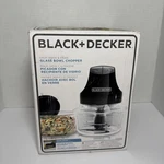 Black + Decker Glass Bowl Chopper EHC3002B Corded Electric Food Processor - New. Fixed Price $74.97.