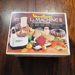 Vintage Moulinex La Machine Ii Food Processor Model LM2 New Open Box Complete. Fixed Price $89.88.