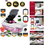 Vegetable Chopper Mandoline Slicer Food Processor Kitchen Gadget 9 1. Fixed Price $54.25.