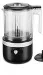 New Kitchenaid KFCB519OB Cup Matte Black Cordless Rechargeable Chopper. Fixed Price $65.00.