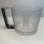 Cuisinart Mini Prep Plus DLC-2A Clear Food Processor Work Bowl Replacement Only. Fixed Price $12.99.
