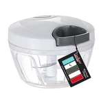 Cambom Manual Food Chopper Vegetable Cutter, Hand String 500ML, White. Fixed Price $28.99.