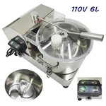 110V Commercial Food Processor For Vegetable Meat Chopping, Grinding And Mixing. Fixed Price $579.70.