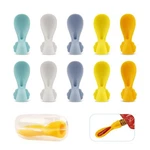 Universal Baby Food Pouch Attachment - 10 Pack Silicone Spoons For.... Fixed Price $24.29.