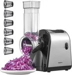 Reemix Electric Cheese Grater, Food With 6 Interchangeable Blade. Fixed Price $72.79.