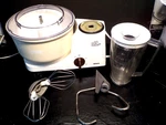 Bosch Universal Mixer UM3 Attachments Dough Hook Whisk Blender. Fixed Price $125.00.
