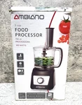 Ambiano Cup Food Processor 300 Watts Black Model KLFP3B New Open Box. Fixed Price $18.99.