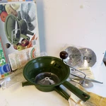 Mirro 5 Pc Rotary Manual Food Press Processor Purees Dices Grates Fruit Prepper. Fixed Price $19.00.
