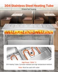 5-PAN Commercial Food Warmer, For Restaurant. Fixed Price $957.36.